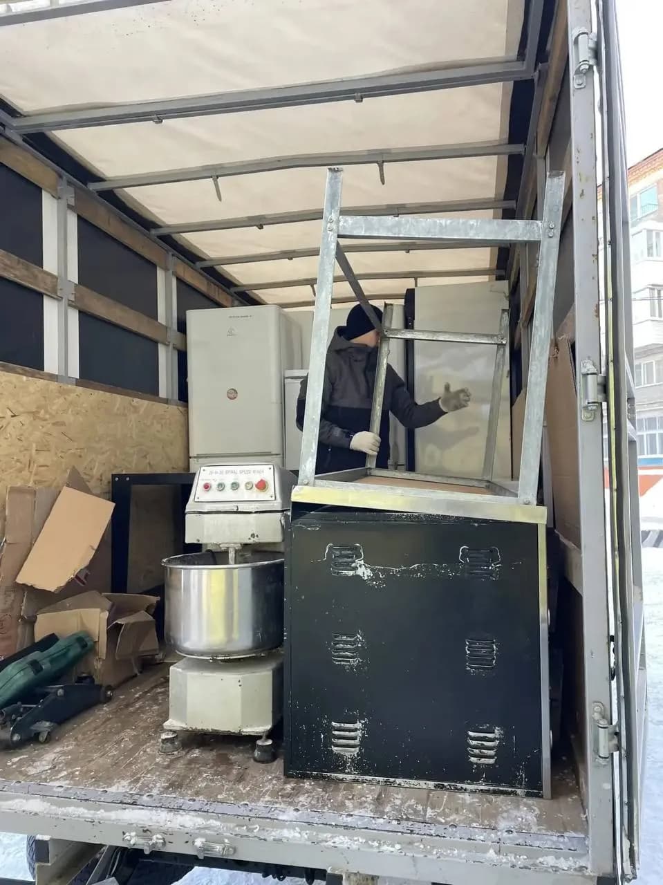 Перевозка мебели и техники - пример работы 3