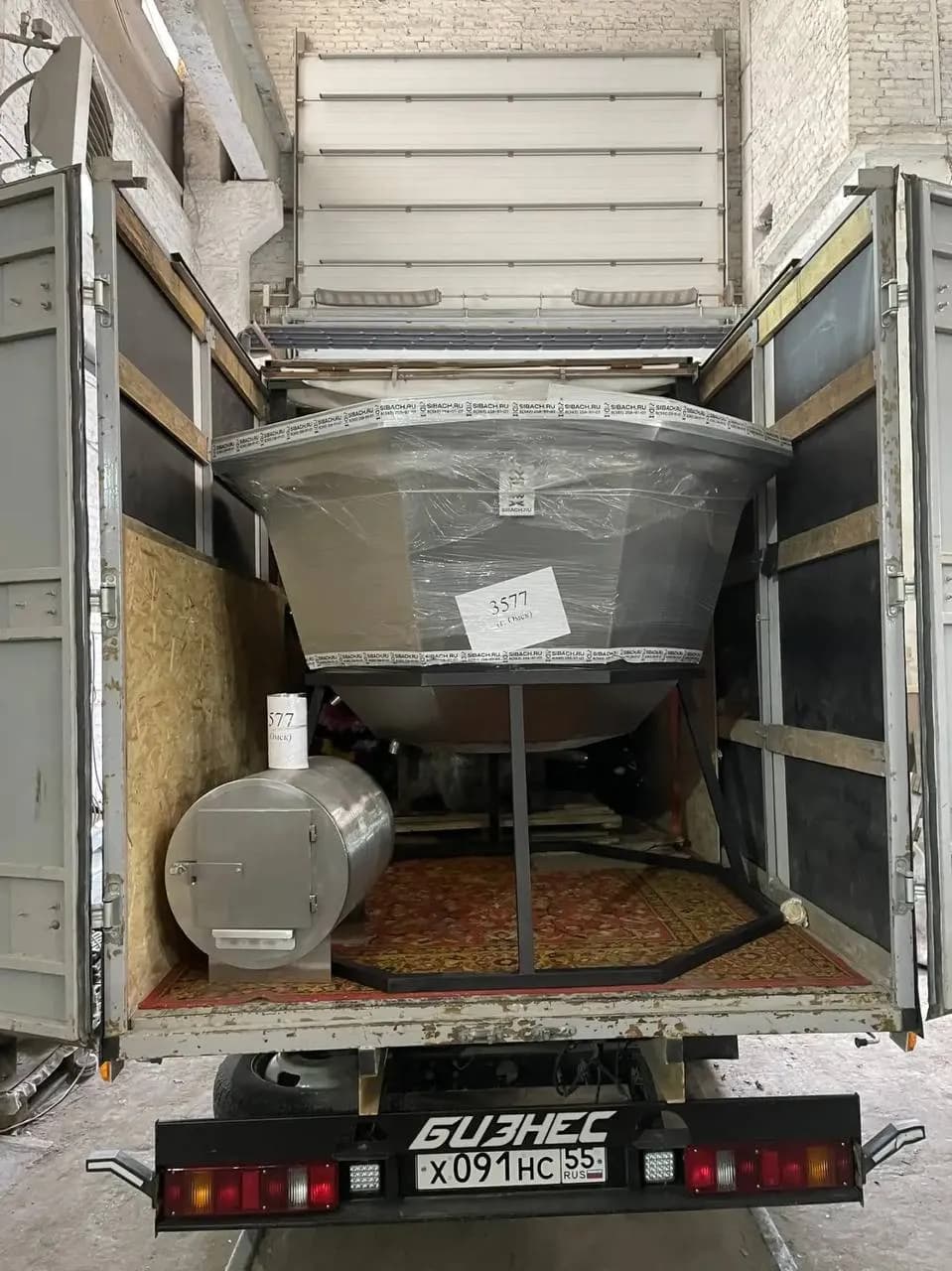 Доставка товаров - пример работы 2