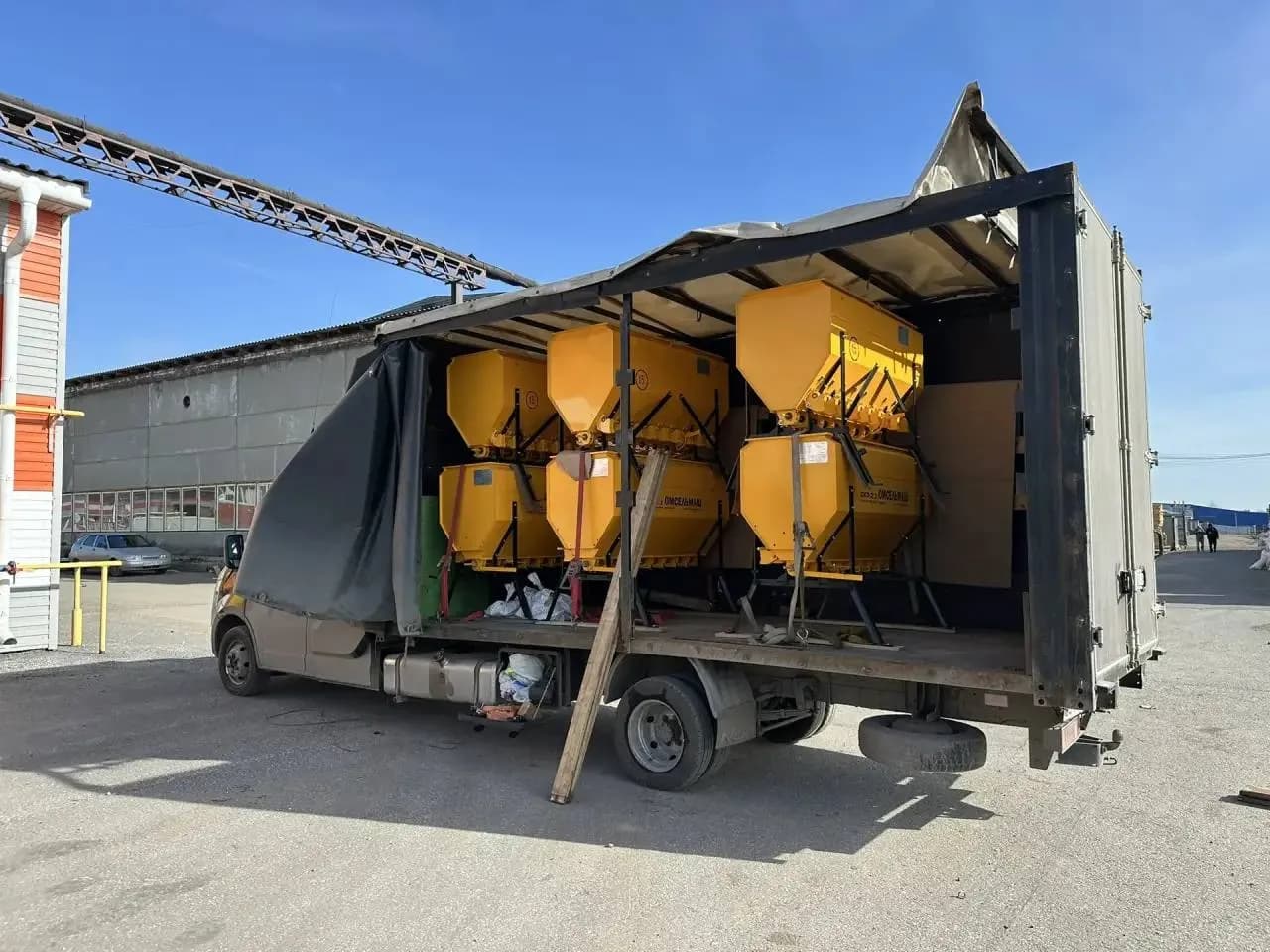 Перевозка строительных материалов - пример работы 3